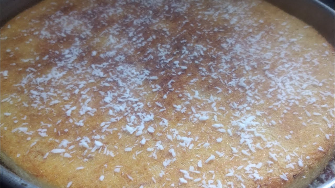 احلا صنيه كنافه بالموز وتركايه تخليكي استاذه في عميلها وتفاصيل العسل الصح لايك وشير 👍👍