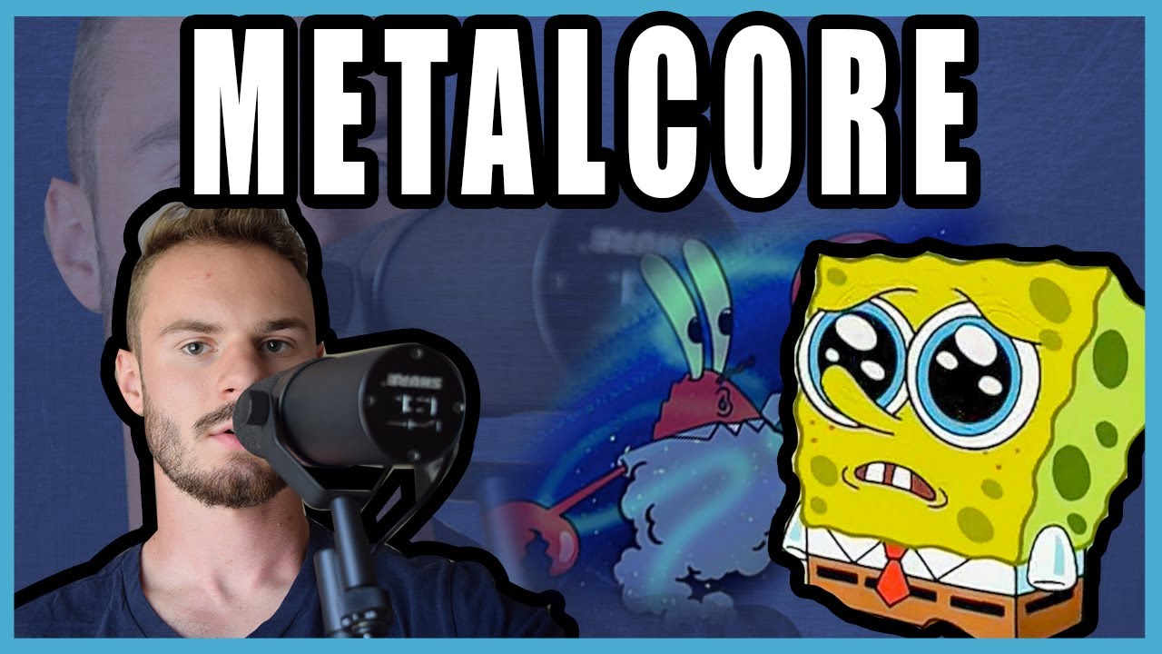 NickALive!: What It Would Sound Like If SpongeBob Had a Metalcore Band