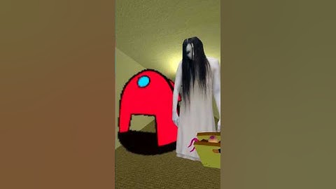 Among Us And Kayako Saeki Chasing in Liminal Hotel Nextbots Gmod