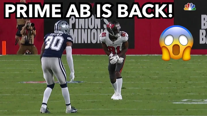 Antonio Brown & Mike Evans vs Trevon Diggs & Antho...