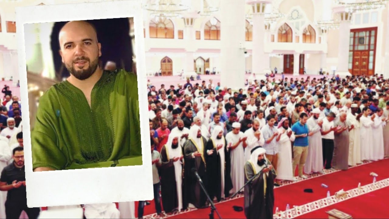الفنان المغربي الدوزي يصلي بالناس صلاة التراويح بصوت رائع وتلاوة خاشعة 😍😍