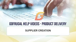 Purchase Module- Supplier Creation in RPOS6.5 Supermarket Vertical