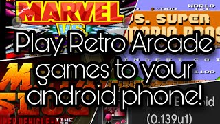 PLAY RETRO ARCADE GAMES TO YOUR ANDROID PHONE | 2nd TUTORIAL | KA MARVZ TV | GINSTYLE screenshot 5