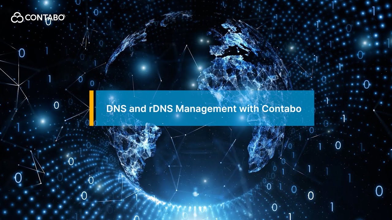 DNS and rDNS managment with Contabo I Step-by-Step tutorial