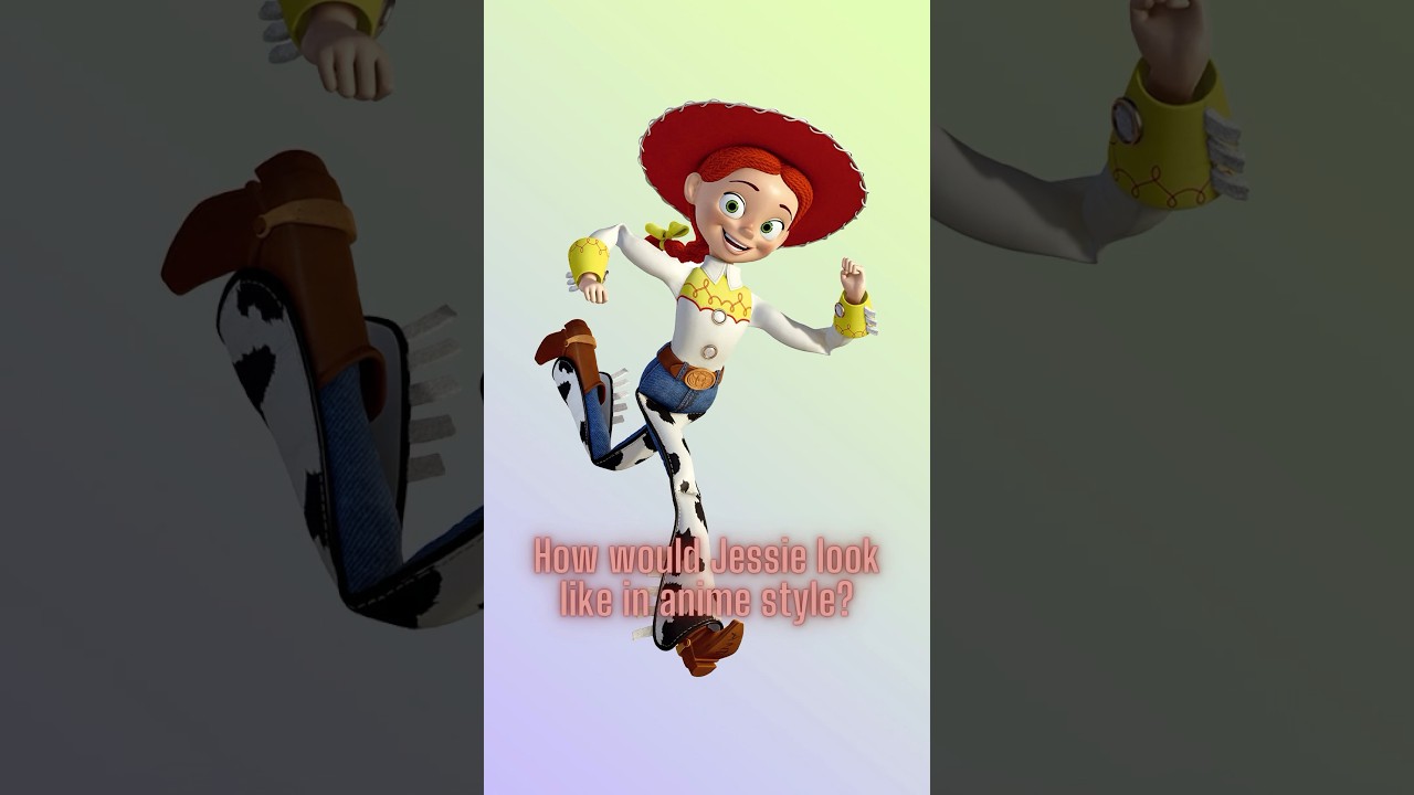 How would Jessie from Toy Story be in an anime? 🤠 #ai #anime #disney # toystory #midjourney - YouTube