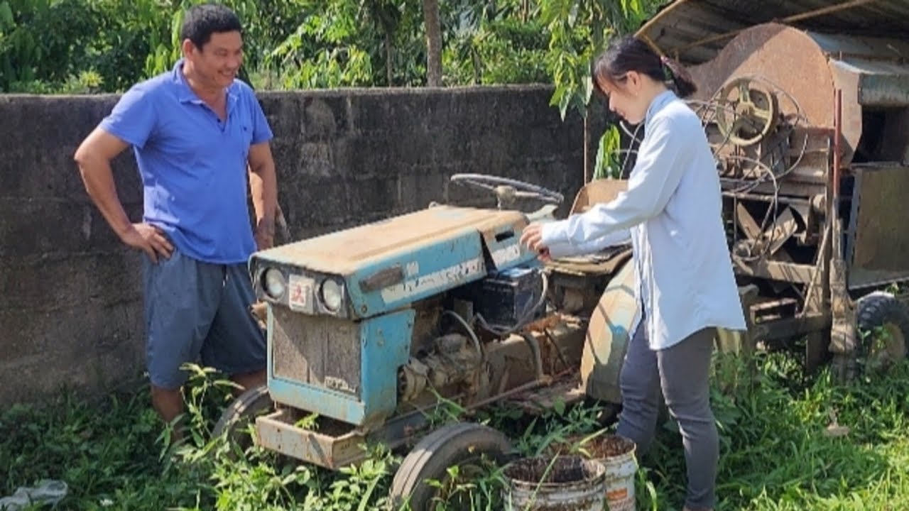 FULLY Restoration old shibaura sd 1300 tractor | Restore and repair old shibaura sd1300 plow