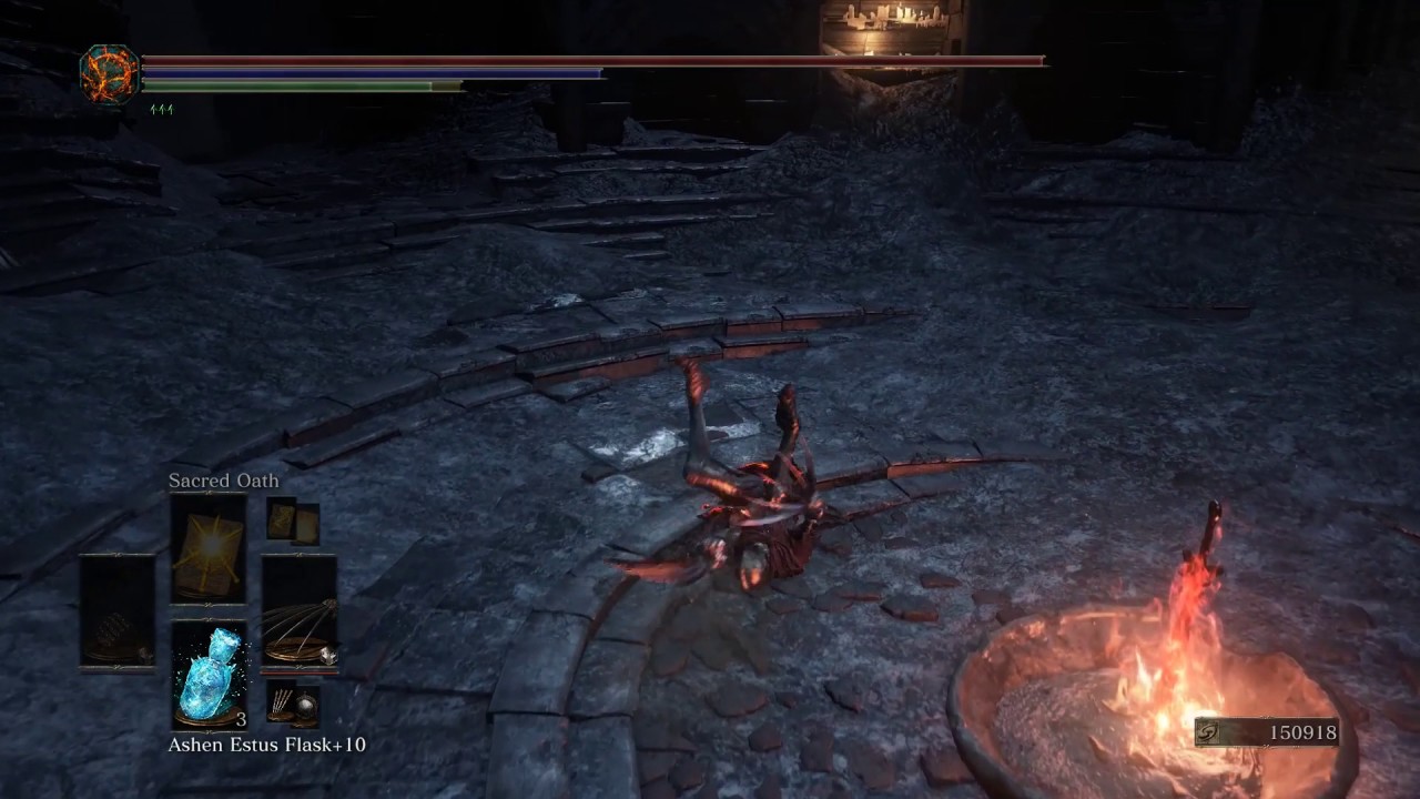 Dark Souls III - Crow Talons Possible Moveset Bug - YouTube