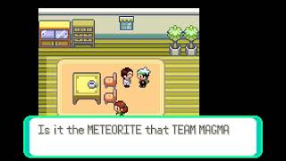 Pokémon World - Hoenn - Fallarbor Town: Returning the Meteorite
