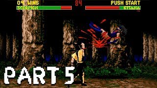 MORTAL KOMBAT 2 Walkthrough Gameplay Part 5 - KITANA (MK2) screenshot 5