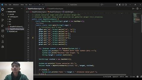 Tugas 3 Struktur Data | Praktek DFS dan BFS