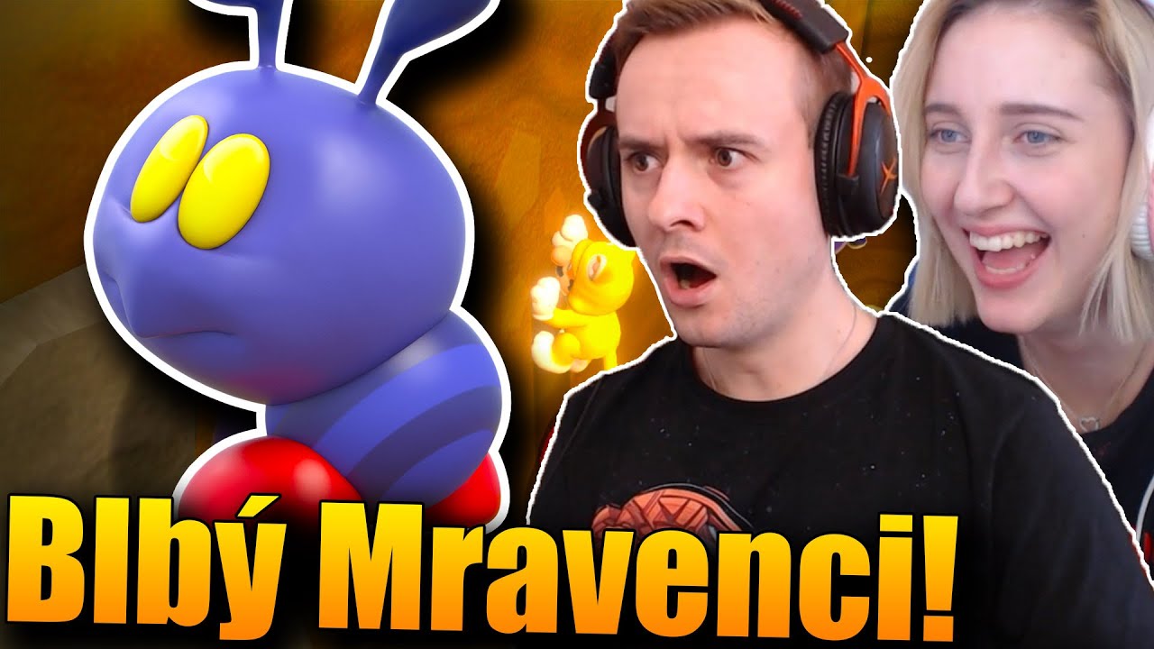 MRAVENCI NÁS NEMAJÍ RÁDI! - Super Mario 3D World #7 w/@Makousek