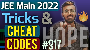 JEE Main 2022: Physics Tukka Tricks🔥🔥🔥| Tricks & Cheat Codes #317 #jeemain2022 #tricksandcheatcodes