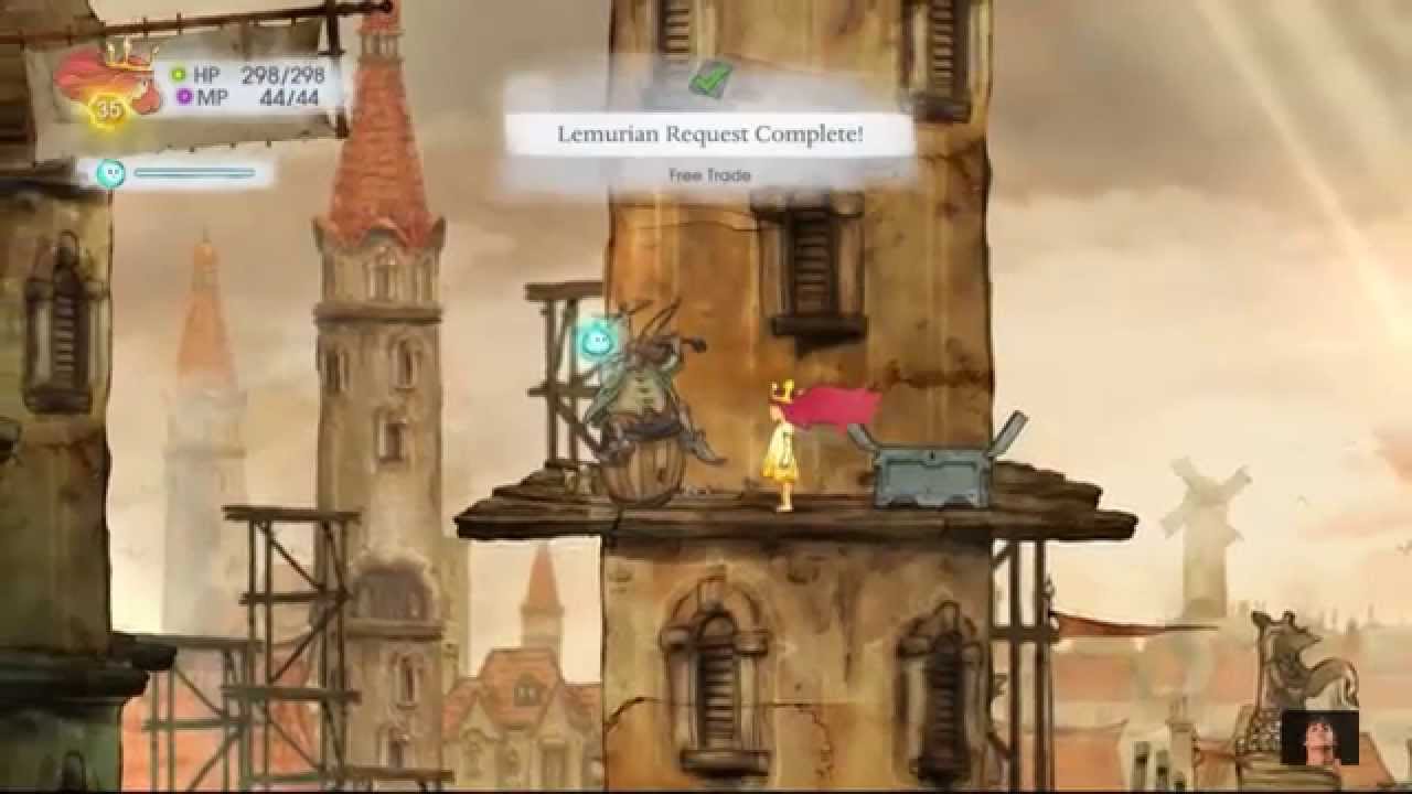 Child of light : Trade Apple For Gold - side quest [mission]