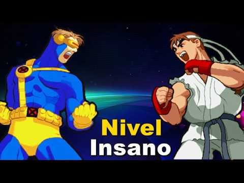Um Nivel Inacreditável - Marvel Super Heroes vs Street Fighter.