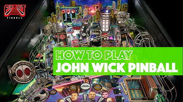 How To Play John Wick Pinball - Pro Model Tutorial (Flip N Out Pinball, 2024)