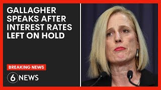 BREAKING: Katy Gallagher speaks after RBA leaves interest rates on hold | 6 News