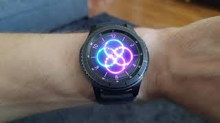 Smooth Animated Circles. Samsung Galaxy Watch/Gear Watch Faces by SQUR Watch faces screenshot 2