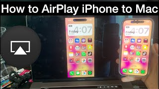 How to AirPlay/Mirror iPhone to Mac - 2 Methods Wireless/Wired
