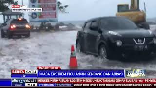 Cuaca Ekstrim di Manado Picu Angin Kencang dan Gelombang Pasang