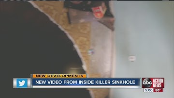 County releases video of Seffner sinkhole that claimed life of Jeff Bush