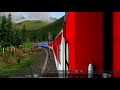 Train Simulator Classic | Red Train on Mountain Route 🚆 | #train #trendingvideo 
