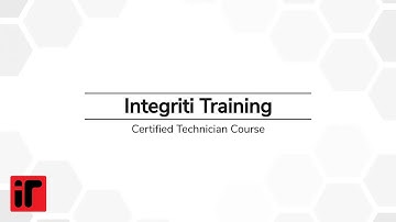 Integriti Training Kit Technician Course Overview
