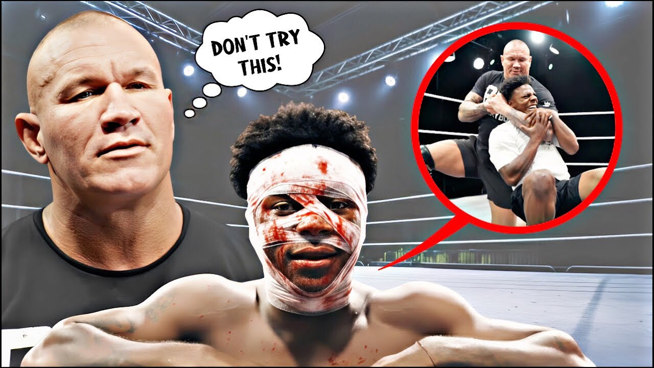 Speed Finally Goes Pro: Randy Orton RKO’d Me in Real Life 😭🔥 - YouTube