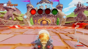 CTR Nitro Fueled - Developer Time Trial: Spyro Circuit (2:12:26)