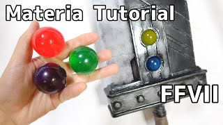 【Final Fantasy VII】Materia Tutorial [Epoxy resin art]