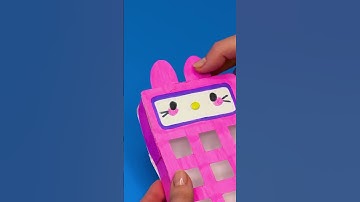 Dad is a Craft Master! 📲 DIY Paper Phone Activity for Kids #kidsvideo