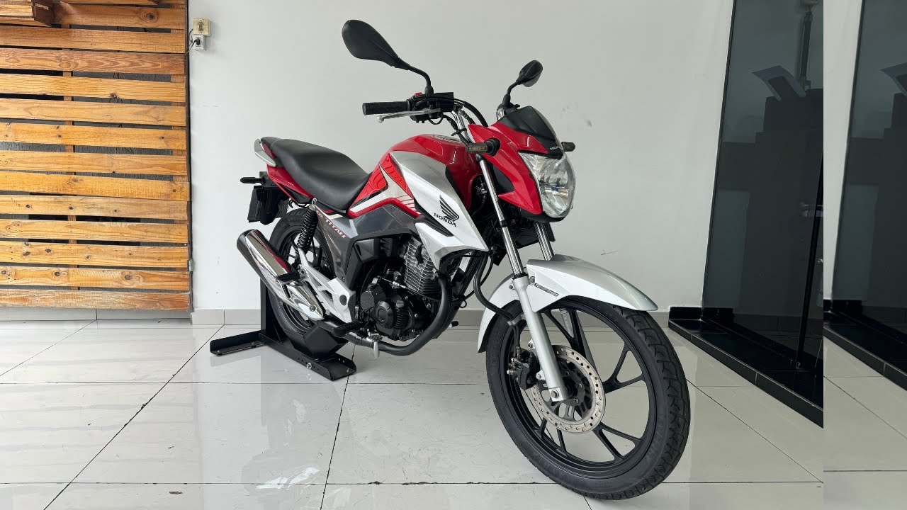 HONDA CG 160 TITAN 2018 VERMELHA 68.000 KM TEBI MOTOS