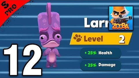 Larry Unlocked Level 2 Gameplay Walkthrough | Zooba | Solo Match (IOS, Android)