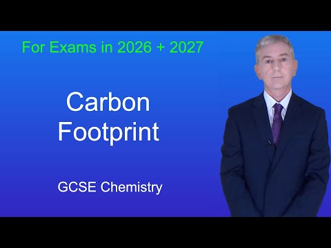 GCSE Chemistry Revision Carbon Footprint