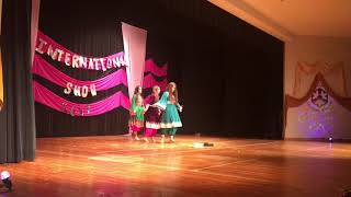 2017 afghan dance by Canadian students on international show