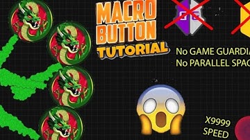 Agar.io macro tutorial 1000x speeder. 10k in 1sekond