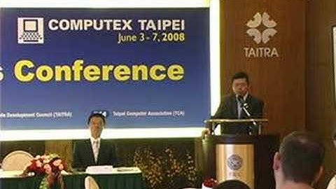 TAITRA and TCA Press Conference about COMPUTEX 2008-Part 1