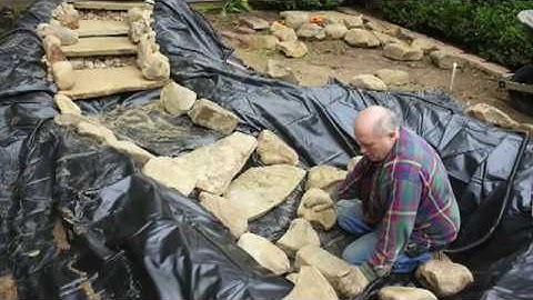 Build a Pond with a Waterfall