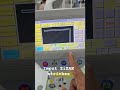 Ps800 template machine Input ZiZAK striches #machine #shortvideo #sewing