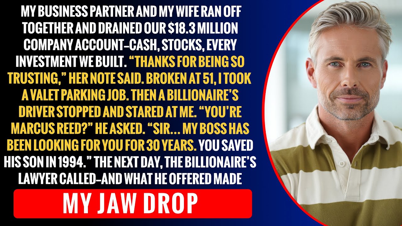 My Business Partner And My Wife Ran Off Together And Drained Our $18.3 Million Company Acc...