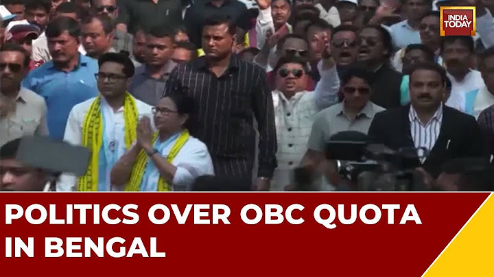 BJP Slams Mamata Over Quota Row Says, 'Mamata Denied Full Quota To Obcs'