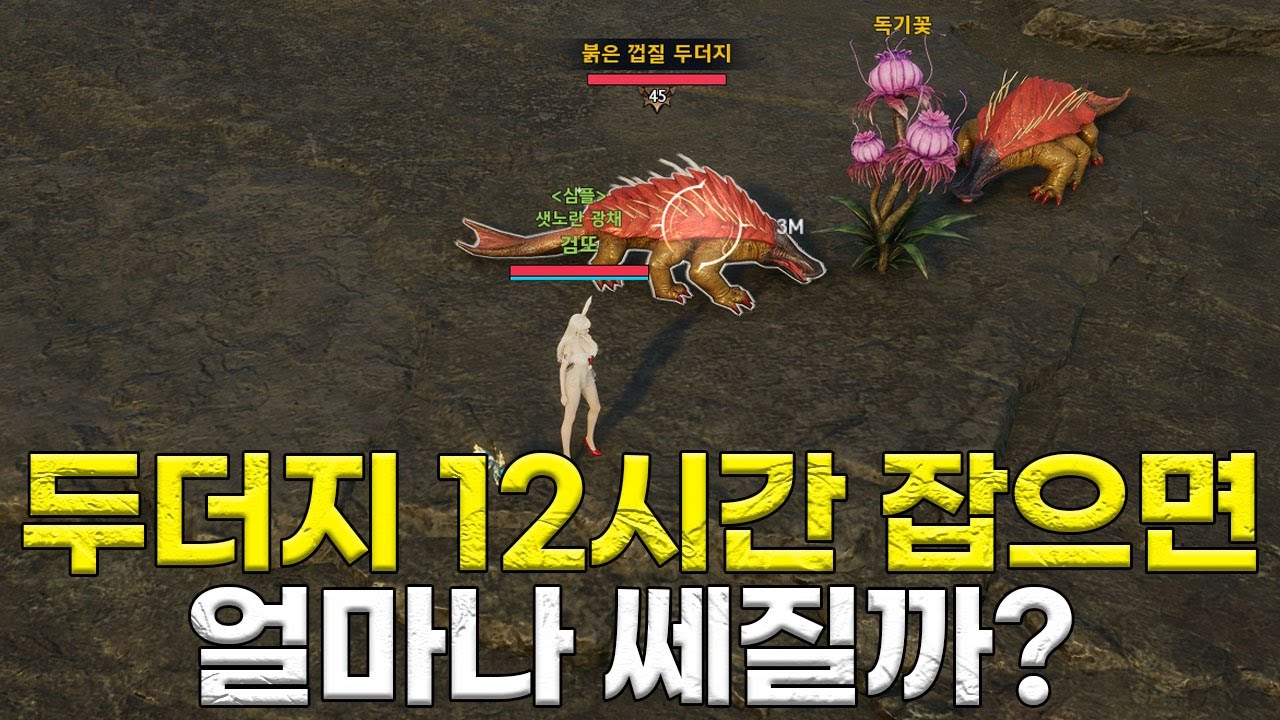 아이온2 두더지 12시간 잡으면 얼마나 쎄질까요?