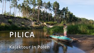 Pilica. Kajaktour mit dem Faltboot in Polen. Kayaking. Poland. Spływ kajakowy po Pilicy.
