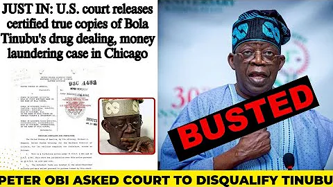 Arise News: Tinubu's $460,000 Forfeiture is Drug Money, Documents Clear on This - David Hundeyin