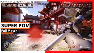 SUPER POV - Winners QF | Reinhardt \& Winston | Shock vs Dragons | OWL Season 2021 Playoffs