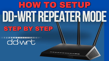 DDWRT Wifi Router Range Extender Mode setup to Boost Range
