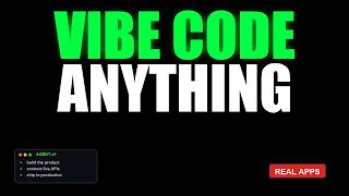 You Can Vibe Code Anything Now - Live Examples