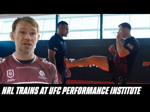 Australias National Rugby League Trains at UFC Performance Institute