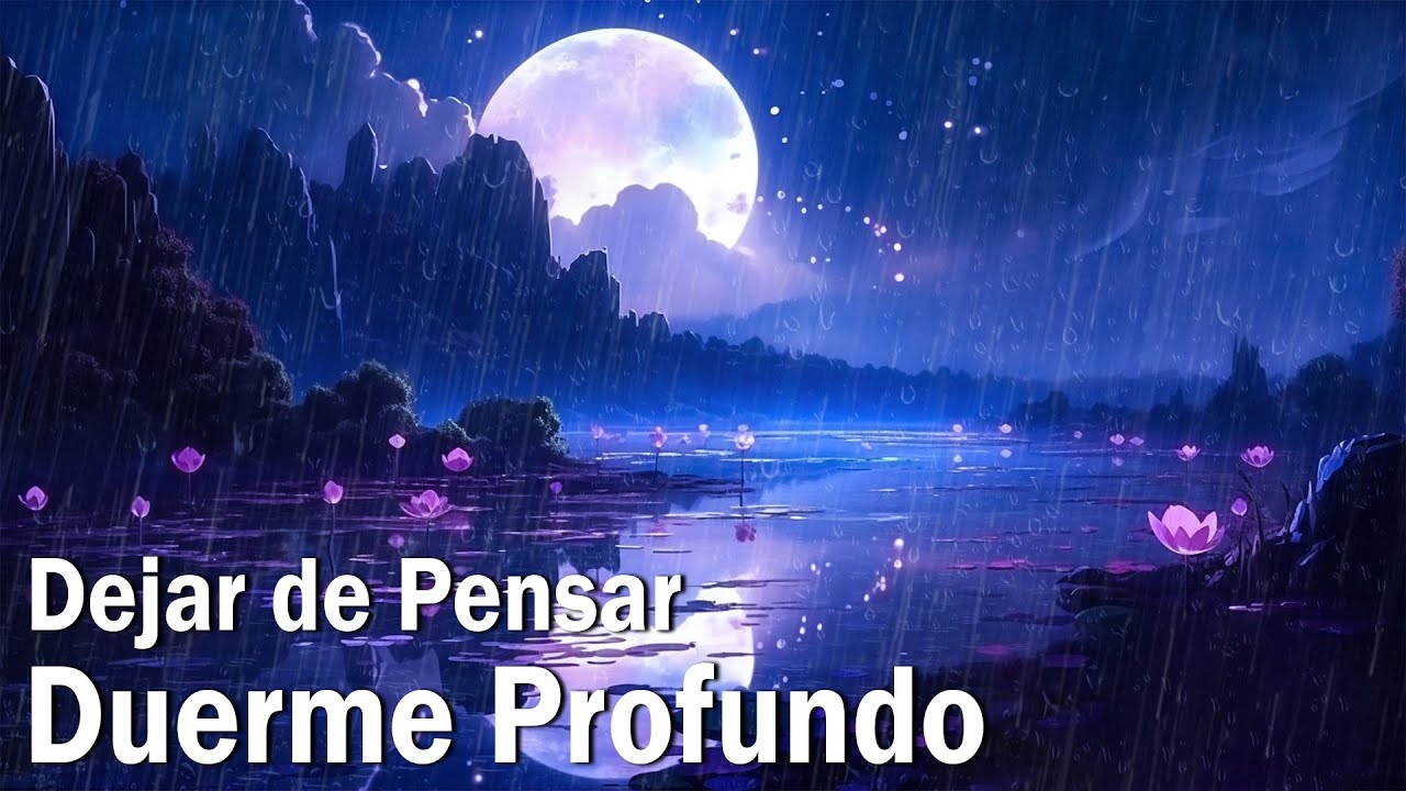 Deja de Pensar y Duerme con Sonido de LLuvia y Truenos en el Lago ...