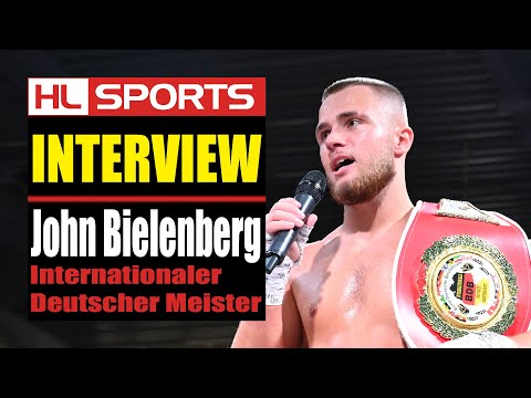 Interview: Boxen: John Bielenberg nach dem Titel zum Internationalen Deutschen Meister