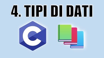 Corso base C | 4. Tipi di dati